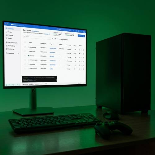 Custom data science workstation built by Ginger6 for Python and R analytics